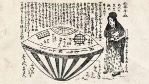 La Leggenda dell’Utsuro-bune: Mito o Contatto Alieno?