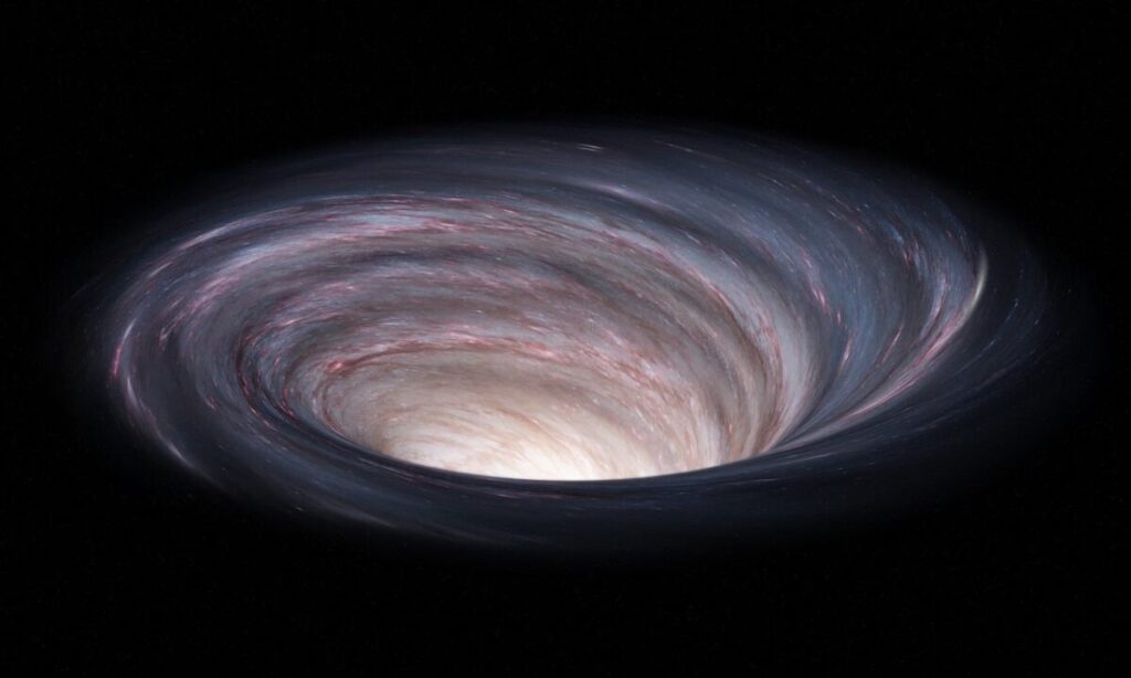 Galassia Patata Rossa spenta da un buco nero Galassia Patata Rossa spenta da un buco nero