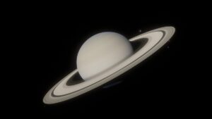 Origine degli anelli di Saturno: la luna distrutta